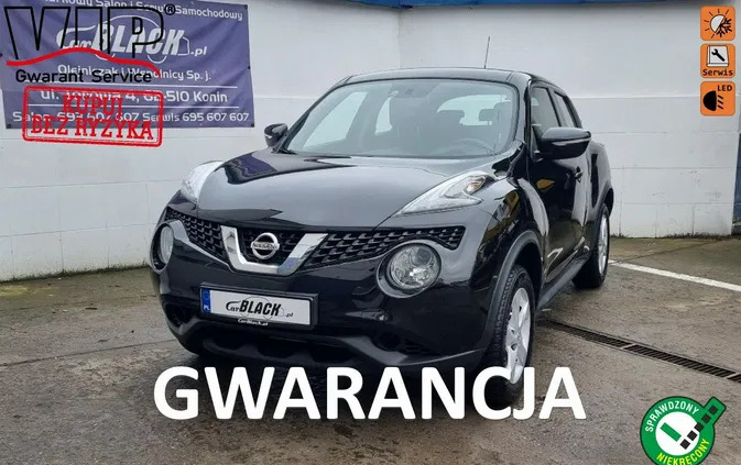 samochody osobowe Nissan Juke cena 44850 przebieg: 134500, rok produkcji 2017 z Czarna Woda